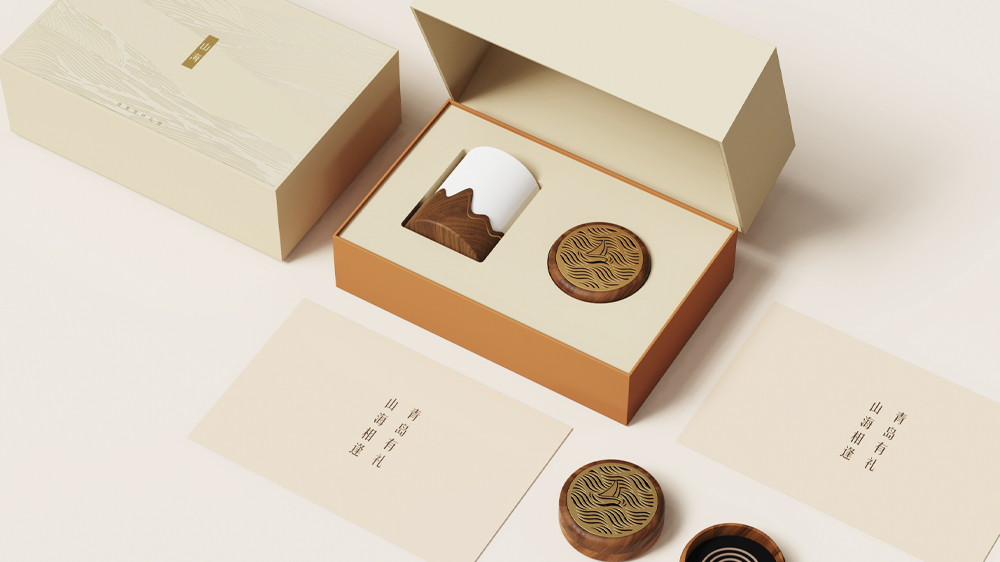 青岛有礼 - 山海禅意香薰礼盒